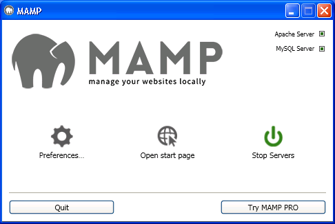 Get MAMP for your uniCenta oPOS installation